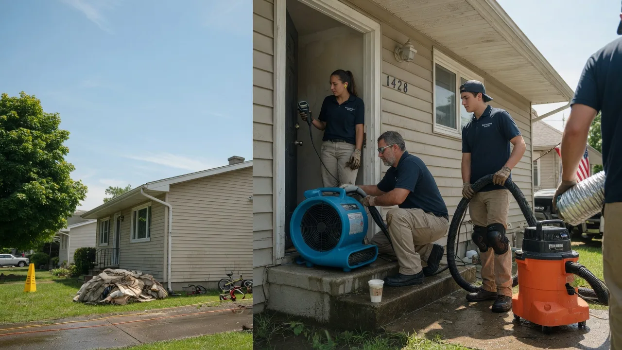 Water Damage Restoration in Dublin, IN near me